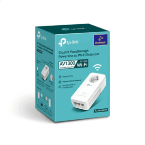 TP-LINK | AV1300 Gigabit Passthrough Powerline AC1200 Wi-Fi Extender | TL-WPA8631P | 1300 Mbit/s | Ethernet LAN (RJ-45) ports 3 | No Wi-Fi | Extra socket - Image 3