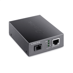 TP-LINK | Gigabit Single-Mode WDM Media Converter | TL-FC311B-20 | Gigabit SC Fiber Port | 10/100/1000 Mbps RJ45 Port (Auto MDI/MDIX) - Image 2