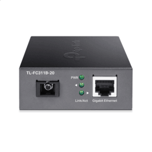 TP-LINK | Gigabit Single-Mode WDM Media Converter | TL-FC311B-20 | Gigabit SC Fiber Port | 10/100/1000 Mbps RJ45 Port (Auto MDI/MDIX) - Image 4