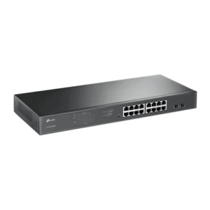 TP-LINK | Switch | TL-SG1218MPE | Web Managed | Rackmountable | Gigabit Ethernet (copper) ports quantity 16 | SFP ports quantity 2 | PoE+ ports quantity 16 | 36 month(s) - Image 2