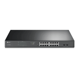 TP-LINK | Switch | TL-SG1218MPE | Web Managed | Rackmountable | Gigabit Ethernet (copper) ports quantity 16 | SFP ports quantity 2 | PoE+ ports quantity 16 | 36 month(s) - Image 3