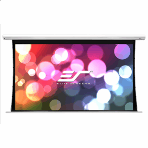Elite Screens | Saker Tab-Tension Series | SKT120XHW-E10 | Diagonal 120 " | 16:9 | Viewable screen width (W) 266 cm | White - Image 1