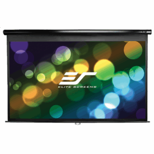 Elite Screens | Manual Series | M84UWH | Diagonal 84 " | 16:9 | Viewable screen width (W) 185 cm | Black - Image 3