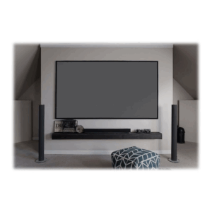 Elite Screens | Projection Screen | AR110DHD3 | Diagonal 110 " | 16:9 | Black - Image 3