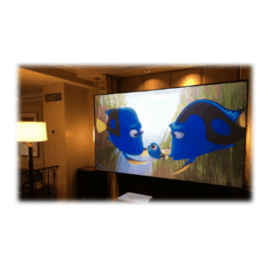 Elite Screens | Projection Screen | AR120H-CLR | Diagonal 120 " | 16:9 - Image 4