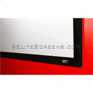 Elite Screens | SableFrame Series | ER100WH1 | Diagonal 100 " | 16:9 | Viewable screen width (W) 221 cm | Black - Image 4