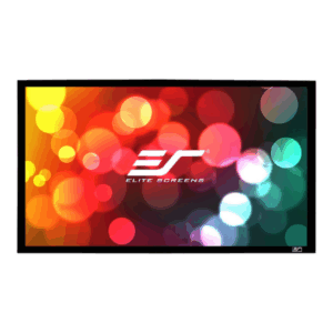 Elite Screens | SableFrame Series | ER110WH1 | Diagonal 110 " | 16:9 | Viewable screen width (W) 244 cm | Black - Image 5