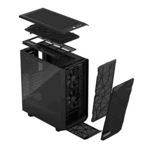 Fractal Design | Meshify 2 Compact Light Tempered Glass | Black | ATX - Image 9
