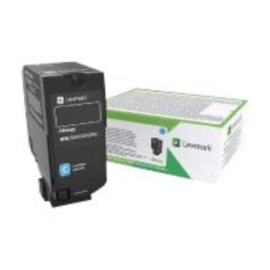 Lexmark Corporate | 74C2SCE | Laser Toner Cartridge | Cyan - Image 2