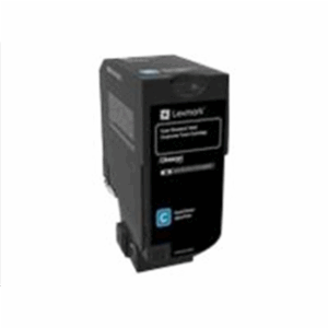 Lexmark Corporate | 74C2SCE | Laser Toner Cartridge | Cyan - Image 3