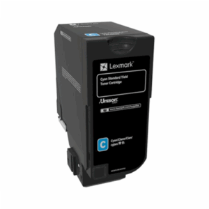 Lexmark CS72x Cyan Standard Yield Toner Cartridge | Lexmark 74C0S20 | CS720 Cyan Standard Yield Toner Cartridge | Cartridge | Cyan - Image 1