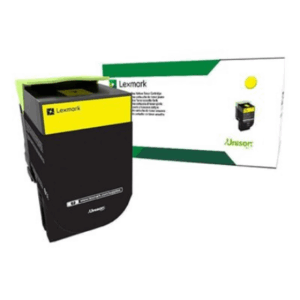 Lexmark 2,3K Yellow Return Program Toner Cartridge (CS/CX317,417,517) | Lexmark Return Program Toner Cartridge | 2,3K Return Program Toner Cartridge | Toner cartridge | Yellow - Image 4