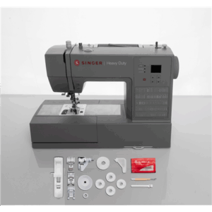 Singer | Sewing Machine | HD6605C Heavy Duty | Number of stitches 100 | Number of buttonholes 6 | Grey - Image 5