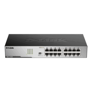 D-Link | 16-Port Gigabit Unmanaged Desktop Switch | DGS-1016D | Unmanaged | Desktop - Image 1