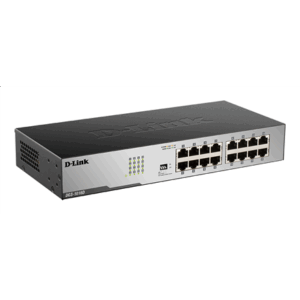 D-Link | 16-Port Gigabit Unmanaged Desktop Switch | DGS-1016D | Unmanaged | Desktop - Image 2