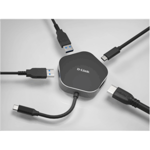 D-Link | 4-in-1 USB-C Hub with HDMI and Power Delivery | DUB-M420 | USB hub | USB Type-C - Image 2