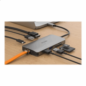 D-Link | 8-in-1 USB-C Hub with HDMI/Ethernet/Card Reader/Power Delivery | DUB-M810 | USB hub | USB Type-C - Image 10