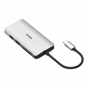 D-Link | 8-in-1 USB-C Hub with HDMI/Ethernet/Card Reader/Power Delivery | DUB-M810 | USB hub | USB Type-C - Image 5