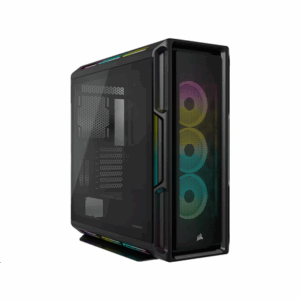 Corsair | Tempered Glass Smart Case | iCUE 5000T RGB | Side window | Black | Mid-Tower | ATX - Image 1