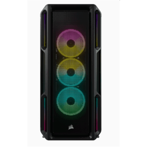 Corsair | Tempered Glass Smart Case | iCUE 5000T RGB | Side window | Black | Mid-Tower | ATX - Image 3