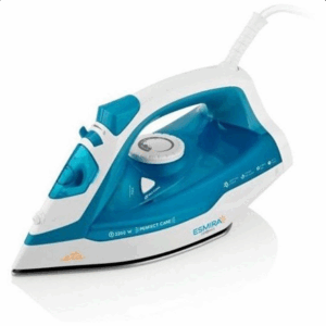 ETA | Iron | Esmira ETA027390000 | Steam Iron | 2200 W | Water tank capacity 380 ml | Continuous steam 40 g/min | Steam boost performance 100 g/min | Turquoise - Image 1