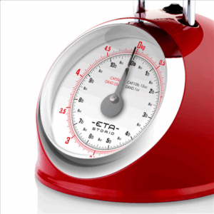 ETA | Kitchen scale | ETA577790030 Storio | Maximum weight (capacity) 5 kg | Graduation 25 g | Red - Image 4