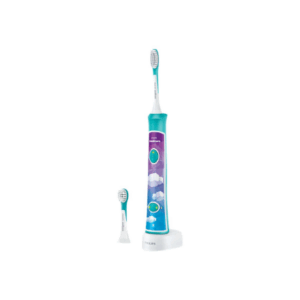 Philips | Sonic Electric toothbrush | HX6322/04 | Rechargeable | For kids | Number of brush heads included 2 | Number of teeth brushing modes 2 | Sonic technology | Aqua - Image 6