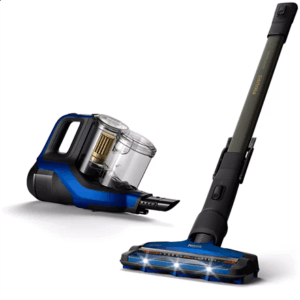 Philips | Vacuum cleaner | Speedpro Max Wireless | Cordless operating | Handstick | 25.2 V | Operating time (max) 60 min | Black/Blue | Warranty 24 month(s) - Image 3