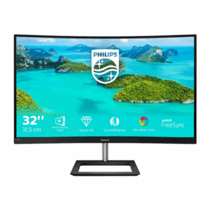 Philips | 325E1C/00 | 31.5 " | VA | QHD | 16:9 | 75 Hz | 4 ms | 2560 x 1440 | 250 cd/m² | HDMI ports quantity 1 | Black - Image 6