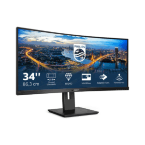 Philips | Curved UltraWide | 345B1C | 34  " | VA | WQHD | 21:9 | 100 Hz | 5 ms | 3440 x 1440 | 300   cd/m² | HDMI ports quantity 1 | Black | Warranty 24 month(s) - Image 22