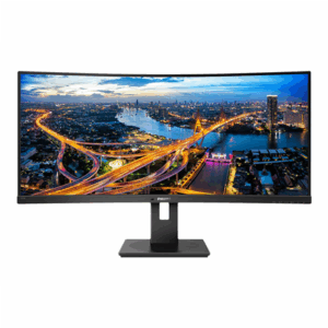 Philips | Curved UltraWide | 345B1C | 34  " | VA | WQHD | 21:9 | 100 Hz | 5 ms | 3440 x 1440 | 300   cd/m² | HDMI ports quantity 1 | Black | Warranty 24 month(s) - Image 2