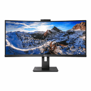 Philips | Curved UltraWide | 346P1CRH | 34  " | VA | WQHD | 21:9 | 100 Hz | 4 ms | 3440 x 1440 | 500 cd/m² | HDMI ports quantity 1 | Black | Warranty 24 month(s) - Image 1