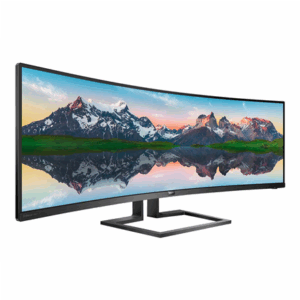 Philips | Curved LCD Display | 498P9/00 | 48.8 " | VA | Dual QHD | 32:9 | 70 Hz | 5 ms | 5120 x 1440 pixels | 450 cd/m² | Headphone out | HDMI ports quantity 2 | Black - Image 8