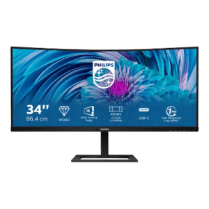 Philips | UltraWide LCD Monitor | 346E2CUAE | 34 " | VA | WQHD | 21:9 | 100 Hz | 4 ms | 3440 x 1440 | 300 cd/m² | HDMI ports quantity 1 | Black | Warranty 36 month(s) - Image 20