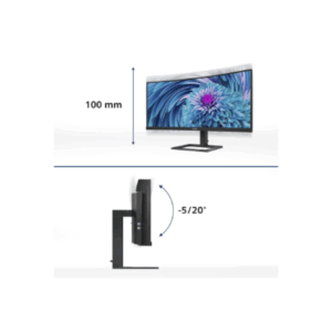 Philips | UltraWide LCD Monitor | 346E2CUAE | 34 " | VA | WQHD | 21:9 | 100 Hz | 4 ms | 3440 x 1440 | 300 cd/m² | HDMI ports quantity 1 | Black | Warranty 36 month(s) - Image 49