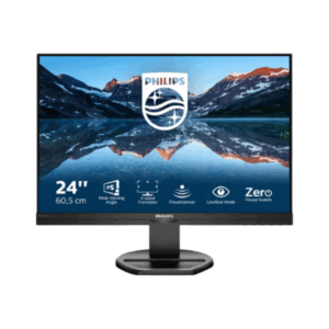 Philips | LCD Monitor with PowerSensor | 240B9/00 | 24.1 " | IPS | WUXGA | 16:10 | 75 Hz | 4 ms | 1920 x 1200 | 300 cd/m² | Headphone out | HDMI ports quantity 1 | Black - Image 6