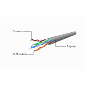 Gembird PP12-1M/BK Black Patch cord cat. 5E molded strain relief 50u" | Gembird - Image 2