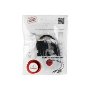 Gembird | HDMI to DVI cable (Single Link) | HDMI 19pin male | DVI 18+1pin male | HDMI to DVI-D | 0.5 m - Image 6