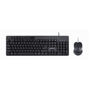 Gembird | Multimedia desktop set | KBS-UM-04 | Keyboard and Mouse Set | Wired | Mouse included | US | Black - Image 4