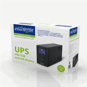 EnerGenie | UPS with USB and LCD display | EG-UPS-036 | 3000 VA | 1800 W - Image 4