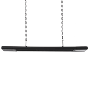 SUNRED | Heater | NER-2400, Nero Wall/Hanging | Infrared | 2400 W | Black | IP55 - Image 3