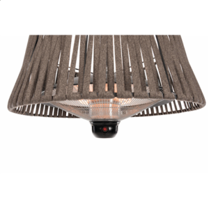 SUNRED | Heater | ARTIX M-HO BROWN, Corda Bright Hanging | Infrared | 1800 W | Brown | IP24 - Image 3