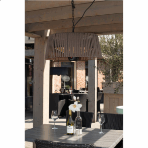 SUNRED | Heater | ARTIX M-HO BROWN, Corda Bright Hanging | Infrared | 1800 W | Brown | IP24 - Image 4