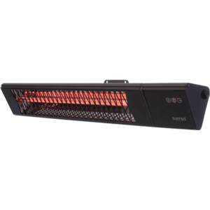 SUNRED | Heater | PRO25W-SMART, Triangle Dark Smart Wall | Infrared | 2500 W | Black | IP55 - Image 1