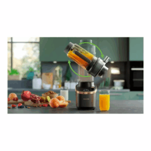 Philips | High Speed Blender with Juicing Function | HR3770/10 Flip&Juice | Tabletop | 1500 W | Jar material Tritan | Jar capacity 2 L | Ice crushing | Black - Image 8