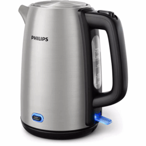 Philips | Kettle | HD9353/90 Viva Collection | Electric | 1740 W | 1.7 L | Stainless steel | 360° rotational base | Stainless steel - Image 1