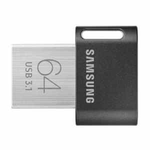 Samsung | FIT Plus | MUF-64AB/APC | 64 GB | USB 3.1 | Black/Silver - Image 3