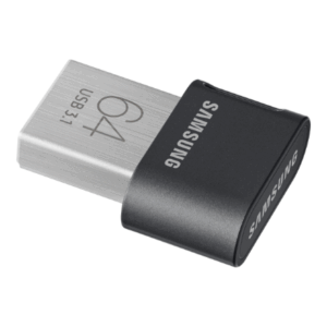 Samsung | FIT Plus | MUF-64AB/APC | 64 GB | USB 3.1 | Black/Silver - Image 5