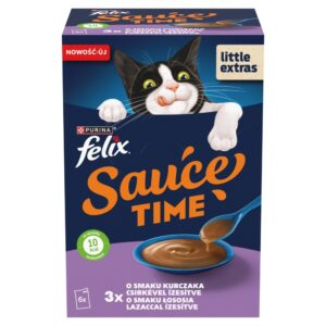 PURINA Felix Sauce Time - šlapias kačių maistas - 6x40g