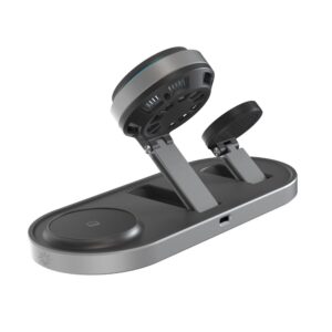 Tech-Protect A51 ArcticBoost 3in1 Magnetinis MagSafe belaidis įkroviklis 25W QI2.2 juodos spalvos - Image 4